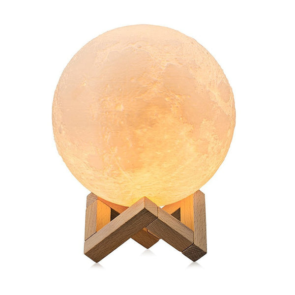 Rechargeable LED Moon Lamp White Light