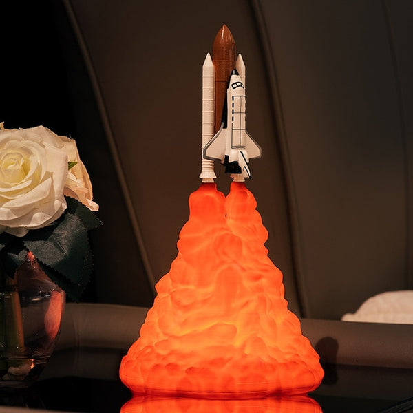 Apollo Space Shuttle Lamp For Space Lovers