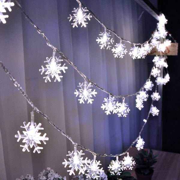 Snowflake Lights String