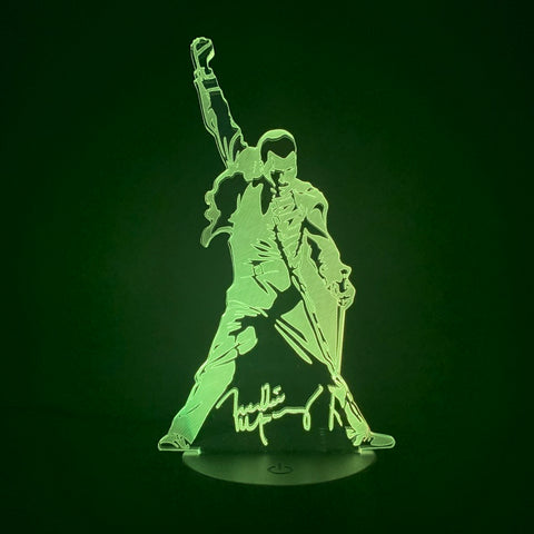 Queen Freddie Mercury Figure Led Night Light
