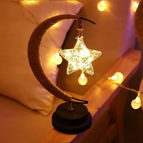 Led stars / moon / apple / Sepak takraw / Christmas night light