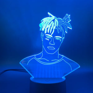 Singer XXXTentacion Figure Night Light