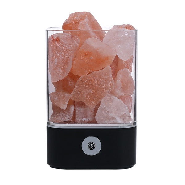 Natural Pink Treatment Crystal Rock Night Light