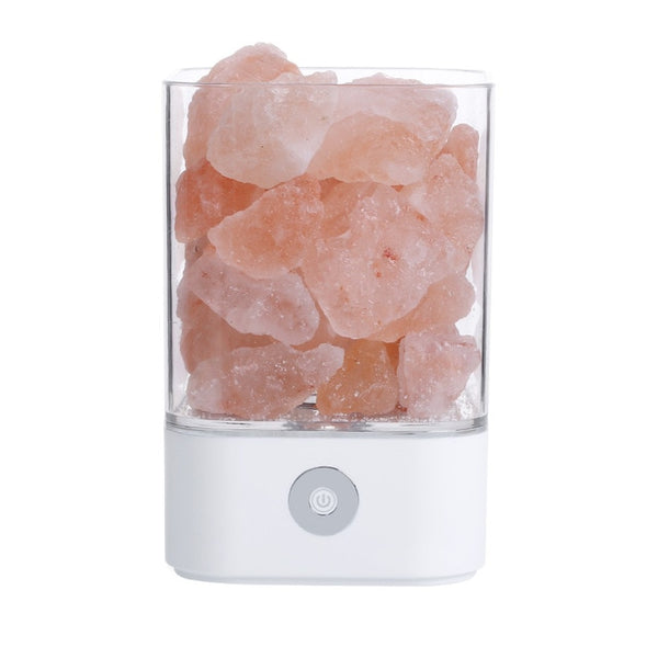 Natural Pink Treatment Crystal Rock Night Light