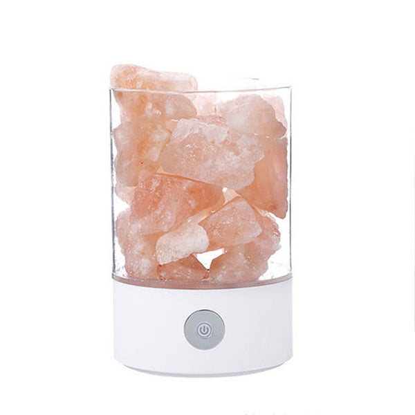 Natural Pink Treatment Crystal Rock Night Light
