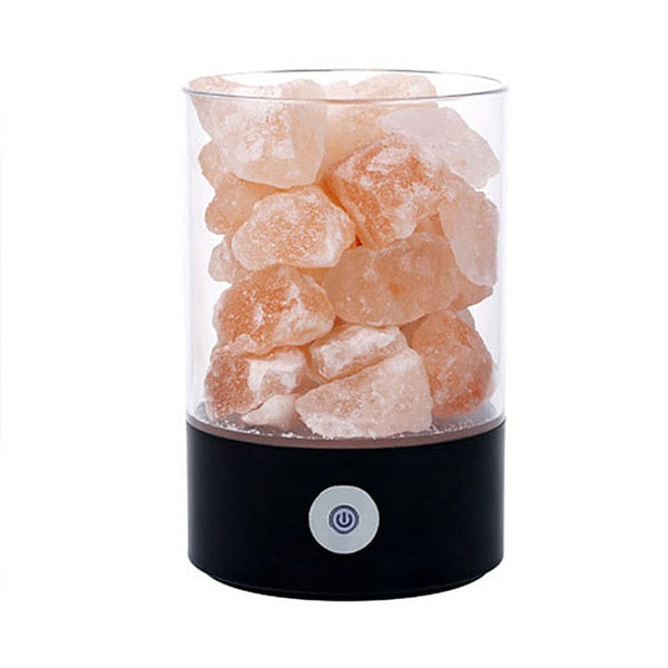 Natural Pink Treatment Crystal Rock Night Light