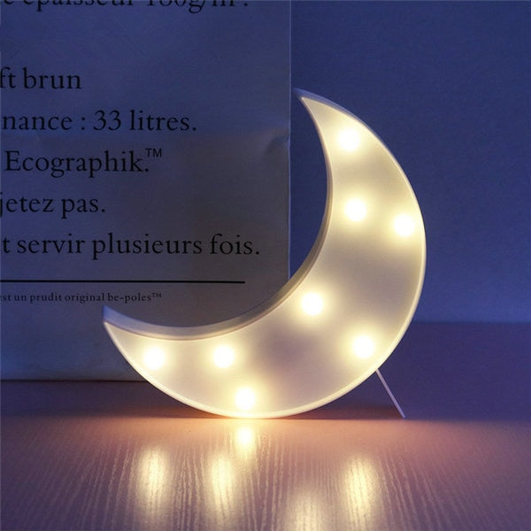 Cloud-Star-Moon LED