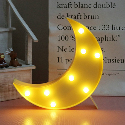 Cloud-Star-Moon LED