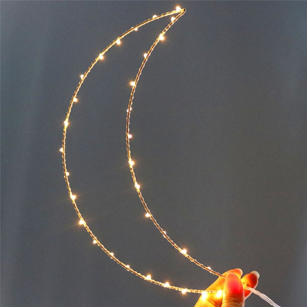 Cute Moon Hanger Light