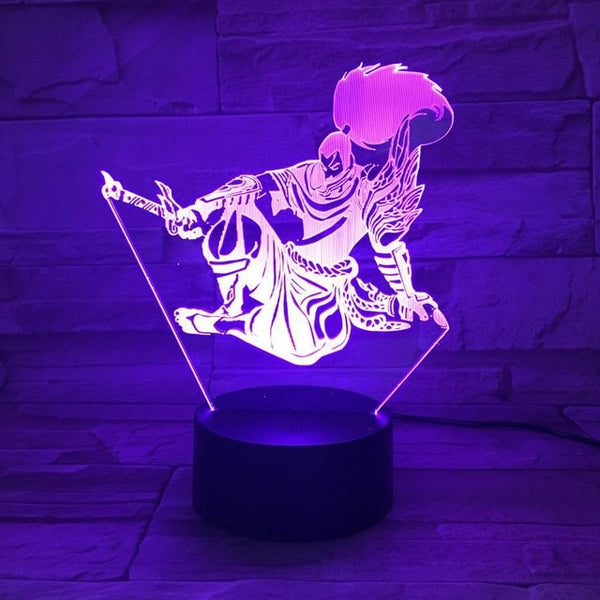 League of Legends LoL Heros LED Night Light Touch Sensor