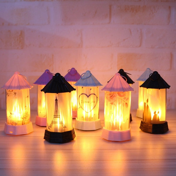 Simulation Flame Light Night